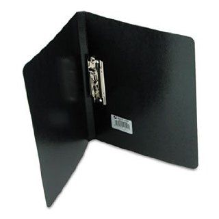 PRESSTEX Grip Punchless Binder With Spring Action Clamp, 5/8" Capacity, Black  Electronics