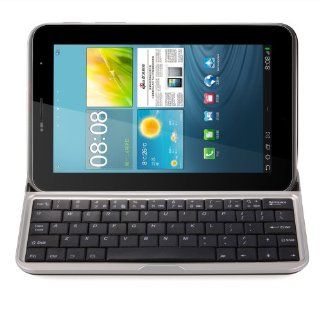 General Shop Mobile Aluminum Bluetooth 3.0 Wiresless Keyboard Case Stand Black for Samsung Galaxy Tab2 7 Computers & Accessories