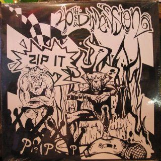 Zip It / Lets Get It On   40Th Dimension 12" Music