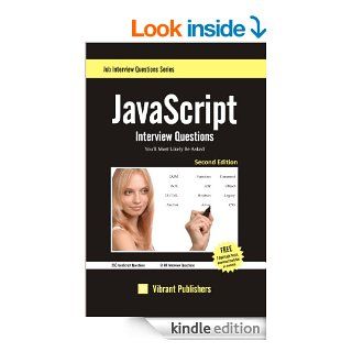 JavaScript Interview Questions You'll Most Likely Be Asked eBook Vibrant Publishers Kindle Store
