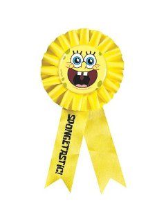 Amscan SpongeBob 6" x 3" Award Ribbon Toys & Games