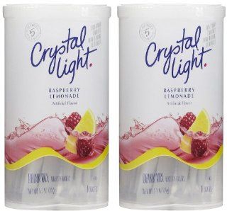 Crystal Light Raspberry Lemonade Drink Mix, 1.2 oz, Makes 8 qt, 2 pk  Sports Nutrition Products  Grocery & Gourmet Food