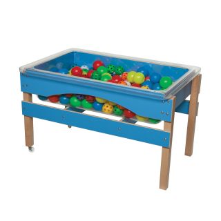 Wood Designs Blueberry The Absolute Best Sand and Water Sensory Center   Daycare Tables & Chairs