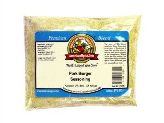 Pork Burger Seasoning   [makes 25 lbs.], 9.75 oz  Meat Seasonings  Grocery & Gourmet Food