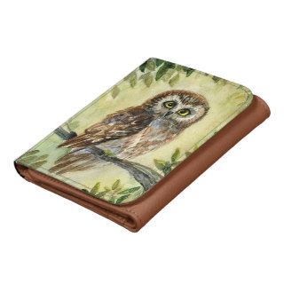 Saw whet owl wallet