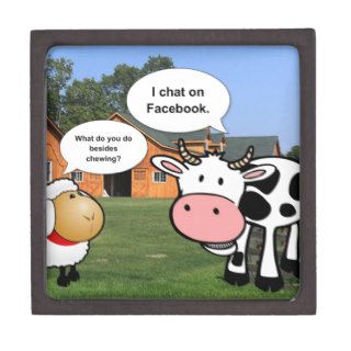 Farm animals cute cartoon funny facebook chat premium gift boxes