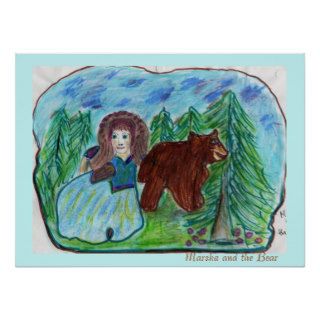 SM170, Marsha and the Bear Print