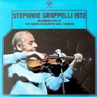 Stephane Grappelli 1972 Recorded Live At The Queen Elizabeth Hall Accompanied By The Alan Clare Trio Tracks how About You, Someone To Watch Over You, This Can't Be Love, Nuages, Lady Be Good Mean To Me & 4 more. Music