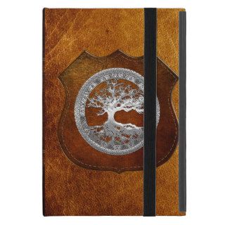 [76] Silver Celtic Tree of Life iPad Mini Cover