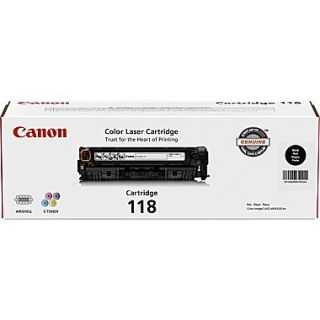 Canon 118 Black Toner Cartridge (2662B001AA)  Make More Happen at
