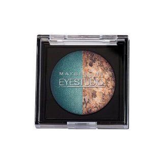 Maybelline EyeStudio Baked Shadow Duo 0.09 oz Limited Edition (50 Teal Takeover)  Eye Shadows  Beauty