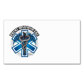 PRIMUM NON NOCERE Combat Medic Business Card Template