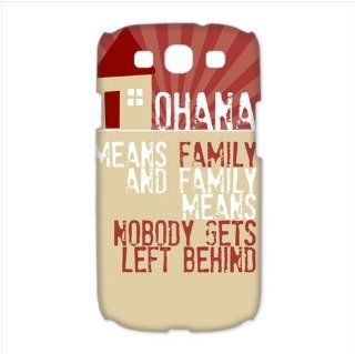 Nice FashionCaseOutlet Ohana Means Family Lilo and Stitch Samsung Galaxy S3 i9300 3D Case Cell Phones & Accessories