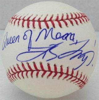 Lisa Lampanelli Signed "Queen of Mean" Baseball   JSA Certified   Autographed Baseballs at 's Sports Collectibles Store