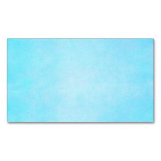 Teal Blue Light Watercolor Template Blank Business Card Template