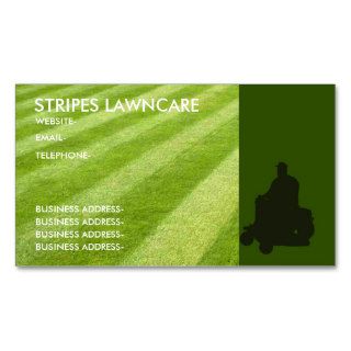 Garden services business card