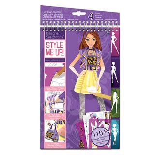 Style Me Up Style Me Up Fashion designer sketch book