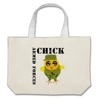Funny Military Chicks   Armed Forces Chick Bag