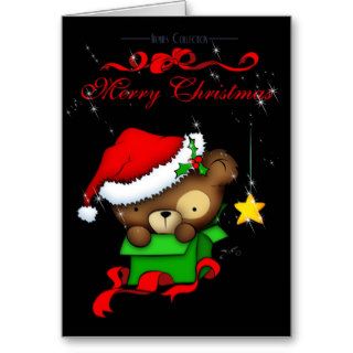 Christmas Teddy Bear Box Cards