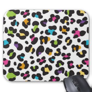 Colorful Cheetah Leopard Print Gifts for Teens Mouse Pad