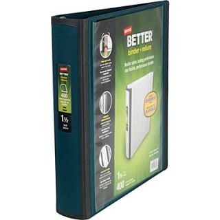 1 1/2 Better View Binders with D Rings, Dark Teal  Make More Happen at