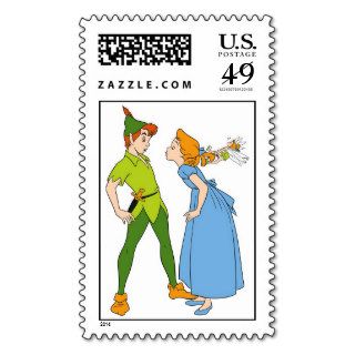Peter Pan and Wendy Disney Postage Stamps