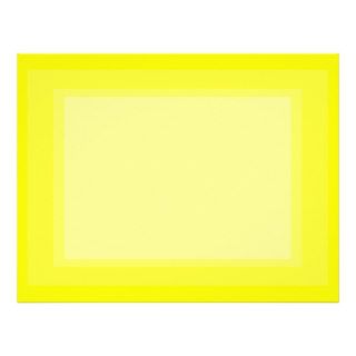 bright yellow DIY custom background template Letterhead Design