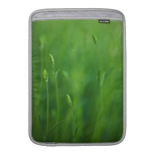 Grass   Green Grasses Background Template MacBook Air Sleeves