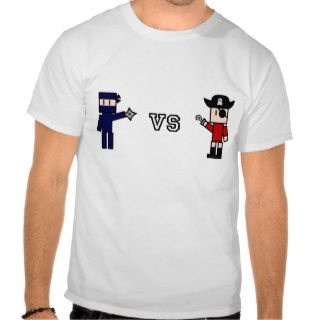 Ninja vs Pirates Shirt