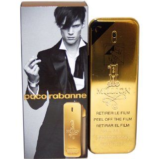Paco Rabanne 1 Million By Paco Rabanne For Men Edt Spray 3.4 Oz  Eau De Parfums  Beauty