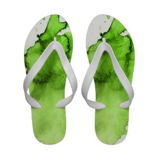 Abstract watercolor hand painted background 3 sandals