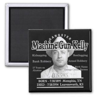 Gangster Machine Gun Kelly Fridge Magnet
