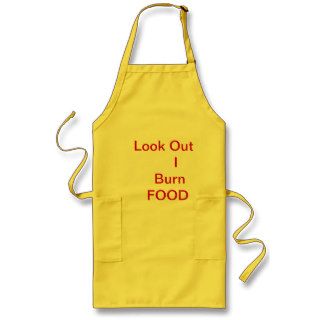 No # 201   Cooking Apron EX. long , Yellow , MT.