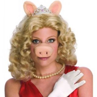 Miss Piggy Wig W/Nose and Ears Clothing