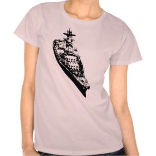 USS Iowa (BB 61) T Shirts