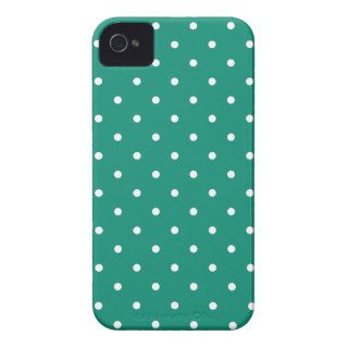 Fifties Style Ultramarine Polka Dot iPhone 4S Case iPhone 4 Cases