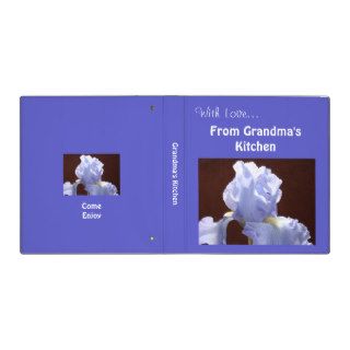 Recipe Book With Love Grandmas Kitchen 3 Ring Binders
