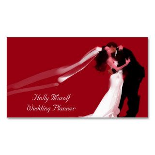 wedding planner,business card,red,chic,fun