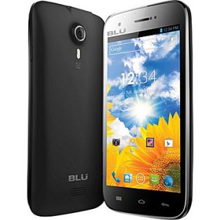 BLU Studio 5.0 D530 Unlocked GSM Dual SIM Android Cell Phone, Black  Make More Happen at