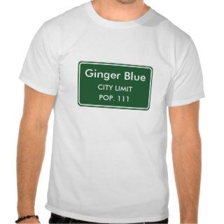 Ginger Blue Missouri City Limit Sign Shirt