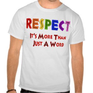Rainbow Respect T Shirt