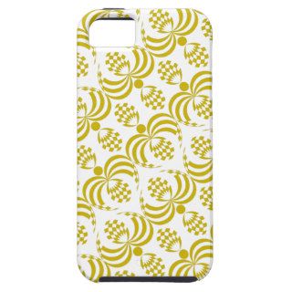 CHIC IPHONE5 CASE _208 GOLDEN YELLOWWHITE iPhone 5 COVER