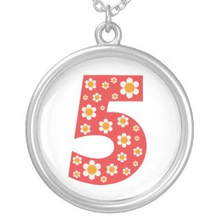 Delightful Daisies Number 5 Necklace