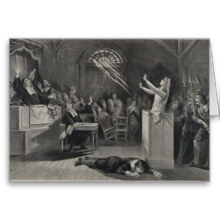 The Salem Witch Trials The Witch Number 1 Greeting Cards