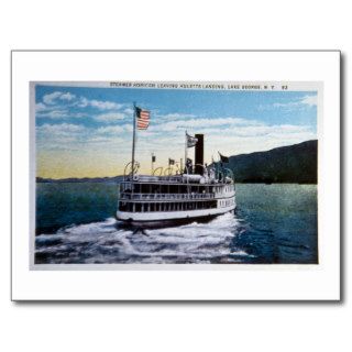 Steamer "Horicon", Lake George, New York Postcard