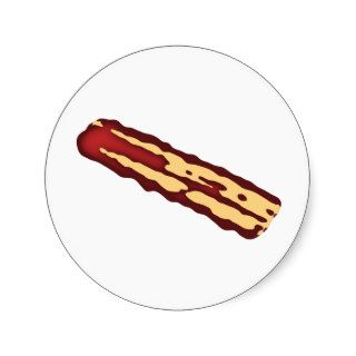 Cartoon Bacon Stickers