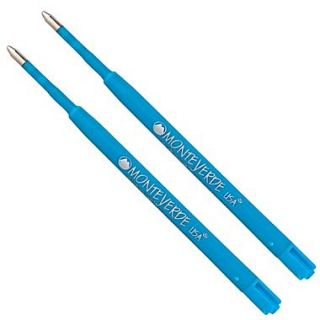 Monteverde PR132BK Medium Ballpoint Refill For Parker Resin Ballpoint Pens, 2/Pack, Turquoise  Make More Happen at