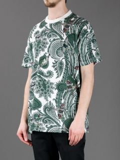 Givenchy 'aeroplane Paisley T shirt'