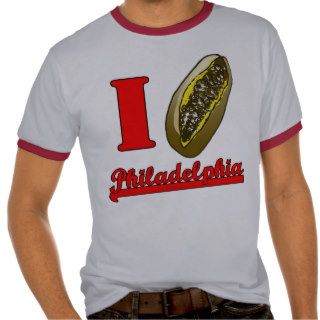 I heart Philly cheesesteaks t shirt