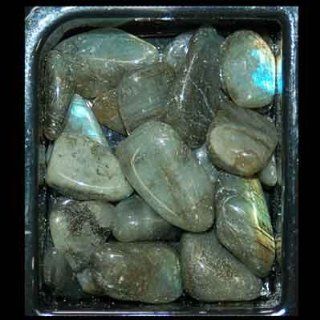 Tumbled Labradorite (Mostly 5/8"   1")   25pc. Bag Health & Personal Care